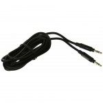 Monster auxiliary jack cable 2.40mt Black