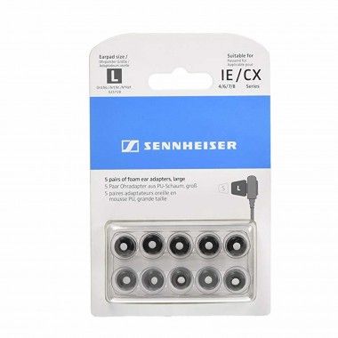 Basic Ear Adapter (L) for Sennheiser IE 4 (5 pairs)