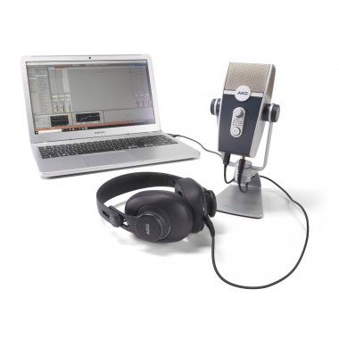 Bundle AKG PODCASTER (Microphone AKG LYRA + Headphone K371)