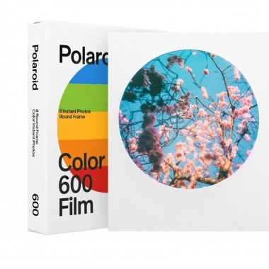 Filme colorido para camera 600 Round Frame