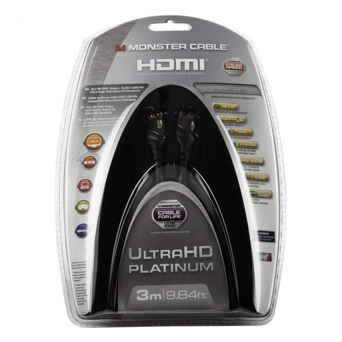 Cabo HDMI 3.0m Platinum Ultra High Speed 22.5Gbps