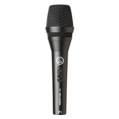 Microfone dinâmico para voz e instrumentos AKG P3 S