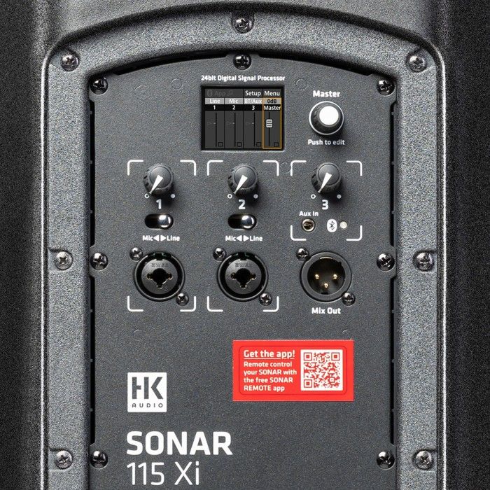 HK Sonar Amplified Speaker 15"
